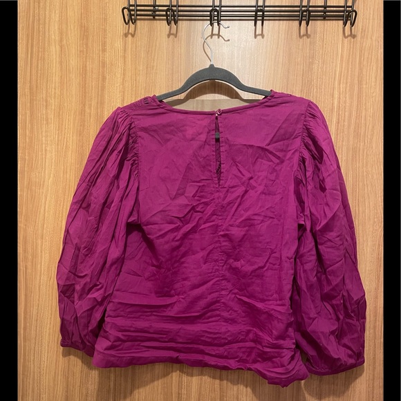 NWT Anthropologie Farm Rio Kelsie Peasant Top Sz Small - Picture 3 of 6